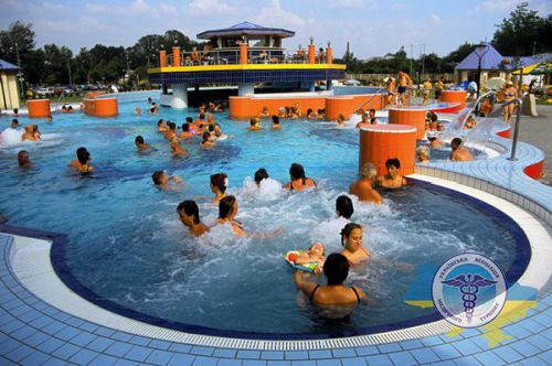 Sárvár Bathhouse in Hungary